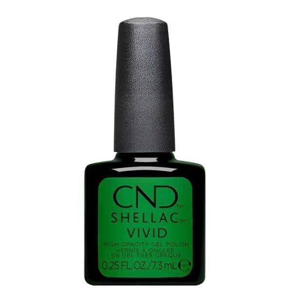 Cnd Shellac Vivid Shamrock Green