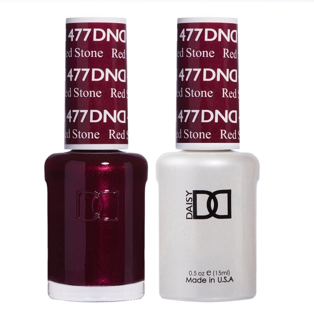 Red Stone - DND 477 1 Red Stone - DND 477 TDI Nail Supply