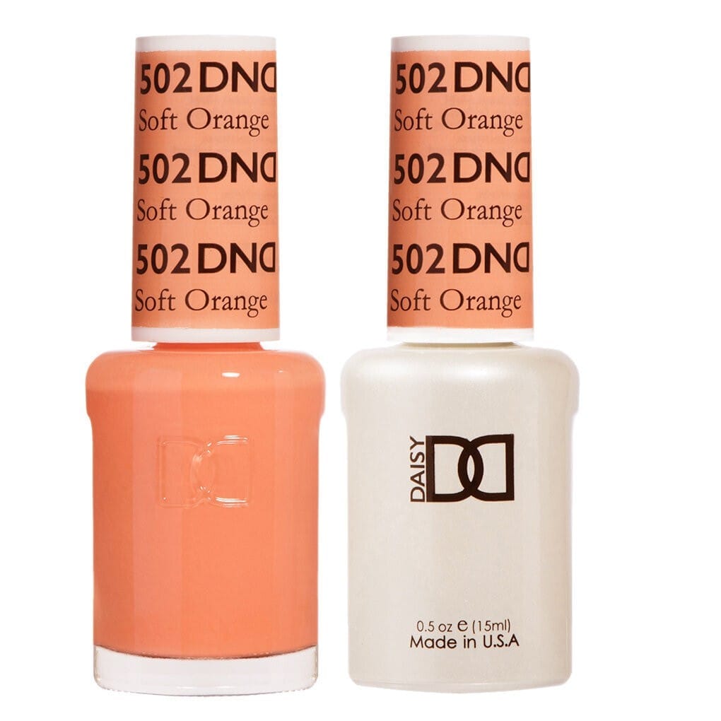 Soft Orange - DND 502 1 Soft Orange - DND 502 TDI Nail Supply