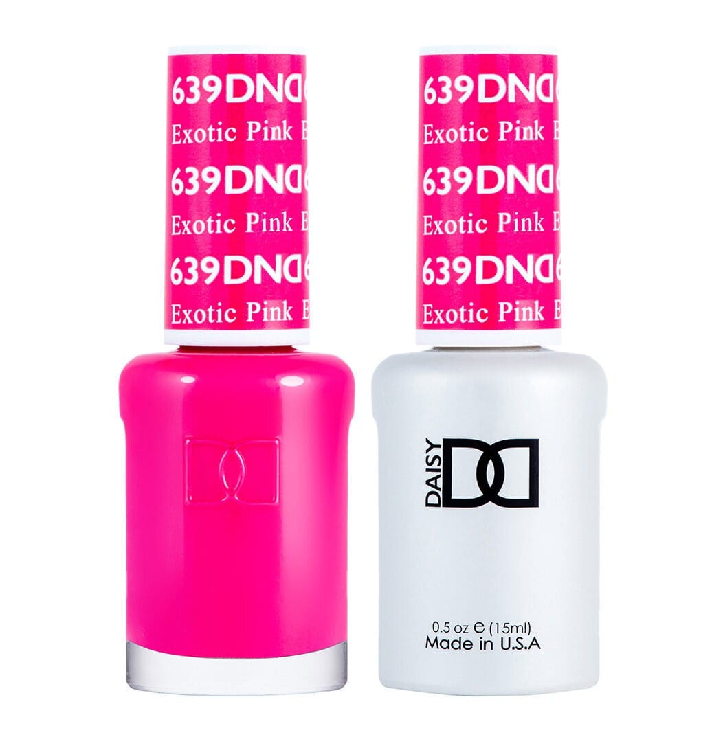 Exotic Pink - DND 639 1 Exotic Pink - DND 639 at TDI Nail Supply