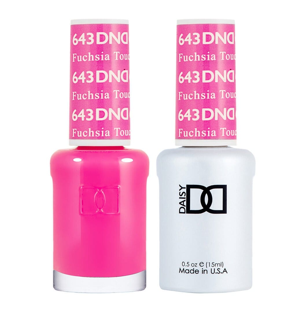 Fuchsia Touch - DND 643 1 Fuchsia Touch - DND 643 at TDI Nail Supply